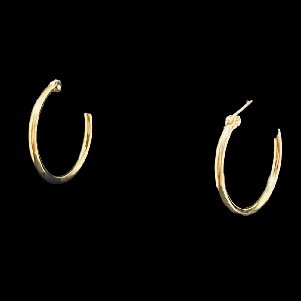 Lot of 6 Gold Tone Pierced Earrings (4660) - Picture 2 of 8